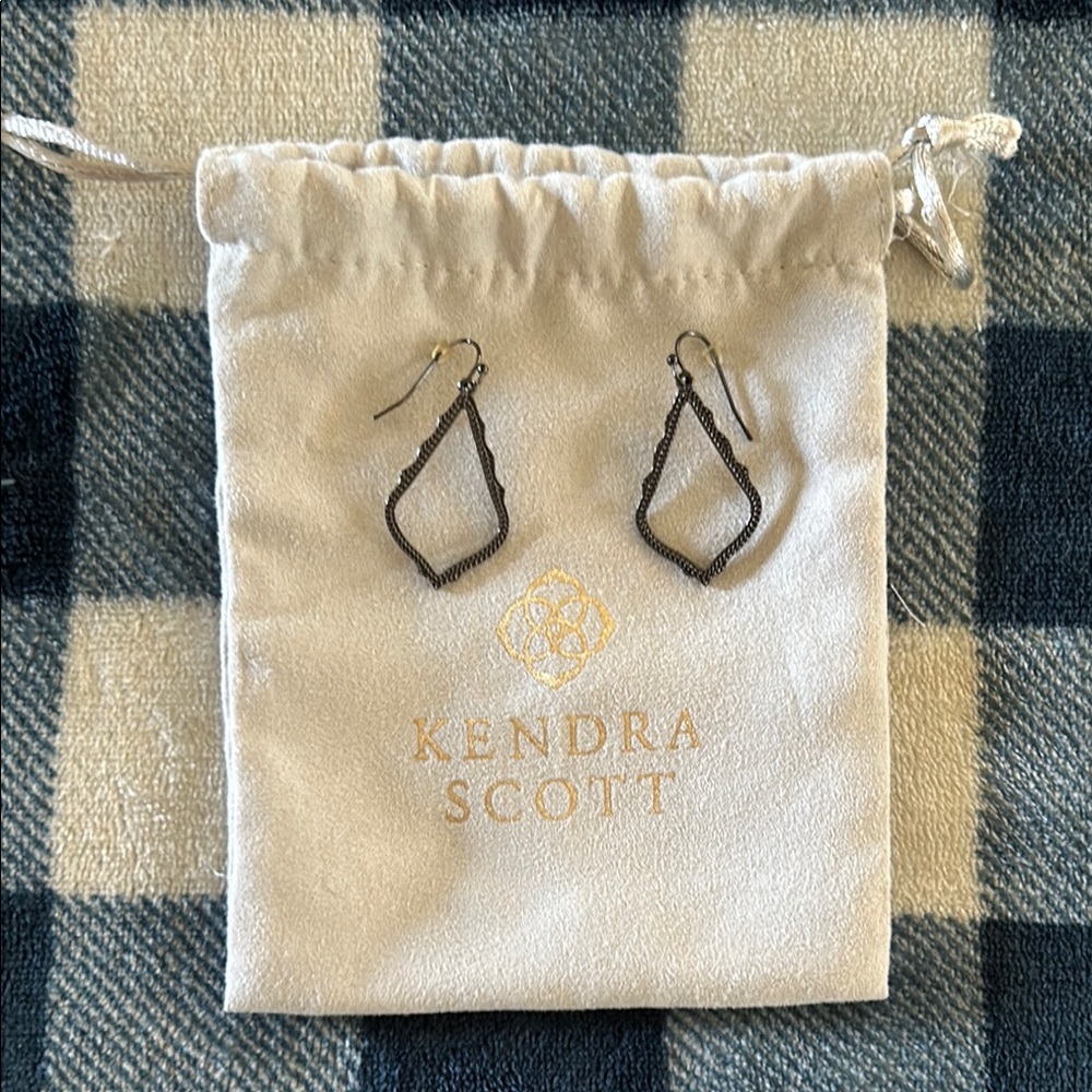Kendra Scott Black Earrings